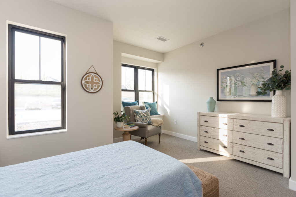 Private apartment in memory care.