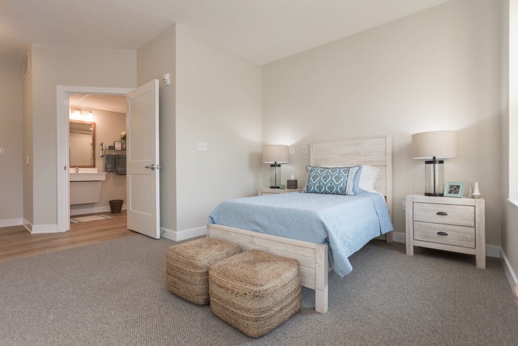 Memory care private apartment.