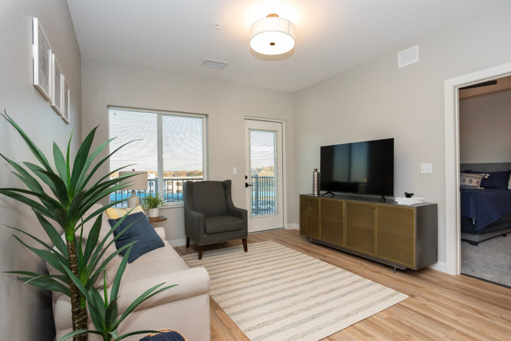 Another view of the living room.