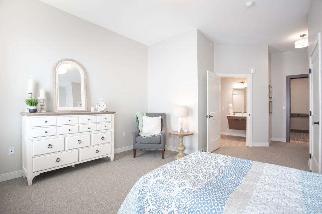 Another view of the memory care private apartment.